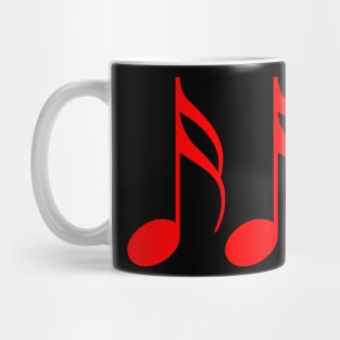 Red Notes Mug